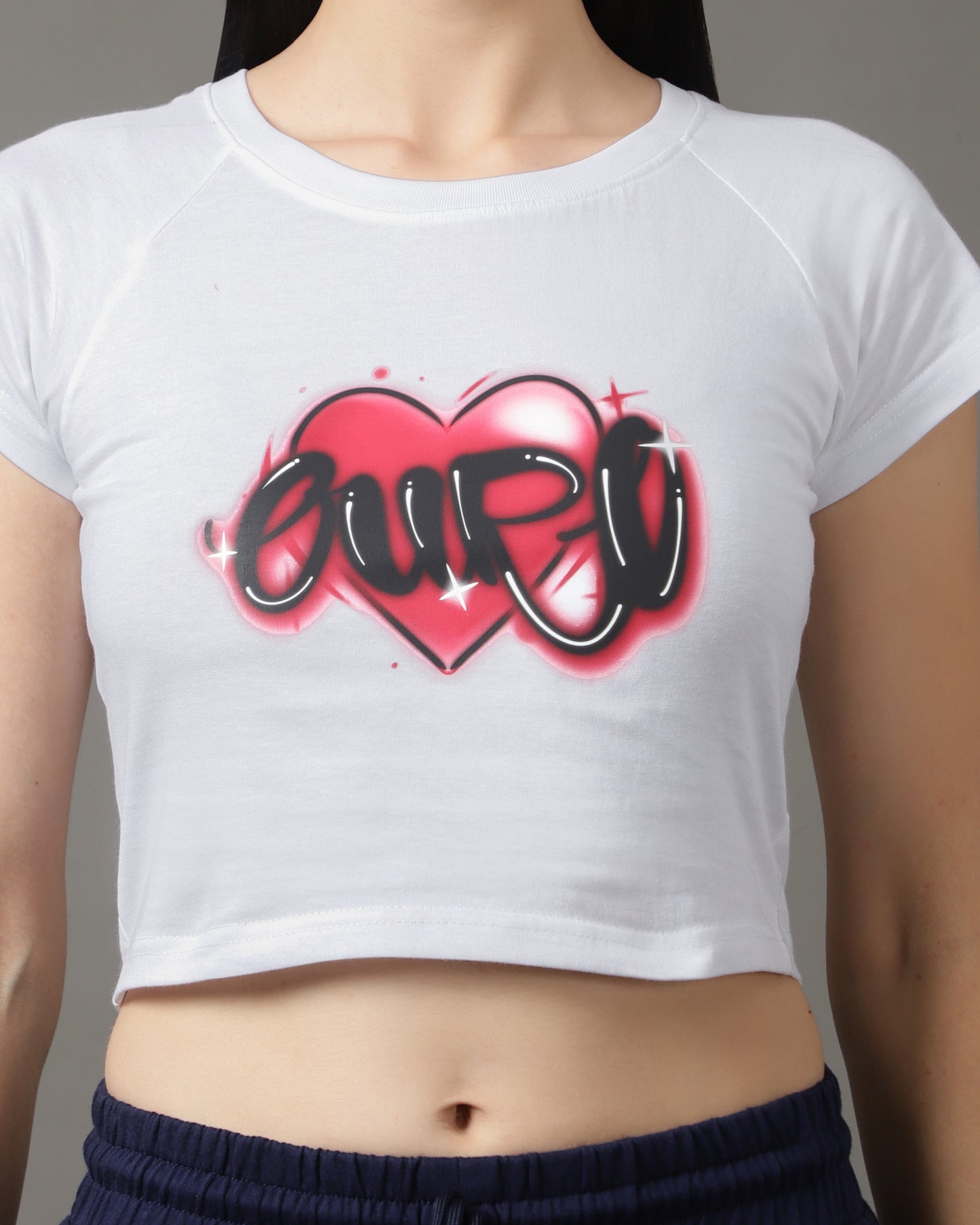 Ouro Luv Crop top tee